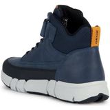 GEOX - Flexyper - Hoge Sneakers - Marineblauw - Polyurethaan