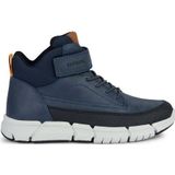 GEOX - Flexyper - Hoge Sneakers - Marineblauw - Polyurethaan