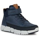 GEOX - Flexyper - Hoge Sneakers - Marineblauw - Polyurethaan