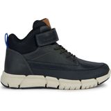 Geox - J Flexyper Boy - Sneakers - Zwart - Synthetisch - Klittenbandsluiting