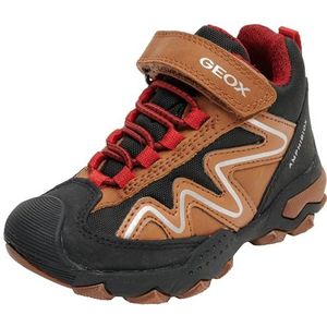 Geox J Buller Boy B Abx A, jongensschoenen, Cognac Rood