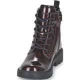 Ademende bottines Casey GEOX. Polyurethaan materiaal. Maten 29. Rood kleur