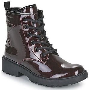 Ademende bottines Casey GEOX. Polyurethaan materiaal. Maten 29. Rood kleur