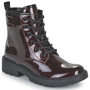 Schnürstiefeletten Geox J Casey Girl J9420G 000KC C7J9B S Dunkelrot