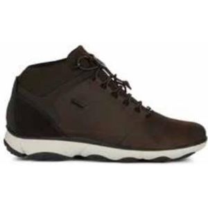 Geox U Nebula Enkellaars voor heren, 4 x 4 B, Dk Brown, 39 EU