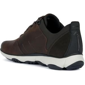 Geox U Nebula 4 X 4 B ABX Sneakers voor heren, Dk Brown, 45 EU