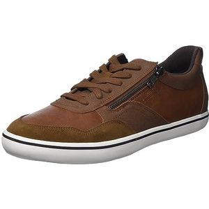 Ademende sneakers Elver GEOX. Synthetisch materiaal. Maten 41. Kastanje kleur