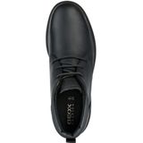 Geox - Heren Veterschoenen - Zwart - Leer