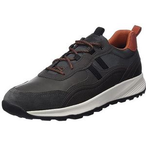 Geox U Terrestre A Sneakers voor heren, Dk Coffee Anthracite, 39 EU