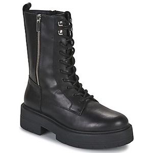 Ademende boots in leer met veters Spherica EC7 GEOX. Leer materiaal. Maten 40. Zwart kleur