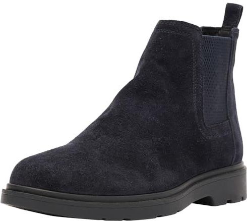 Geox Heren U Spherica Ec1 enkellaars, Donkerblauw, 43 EU