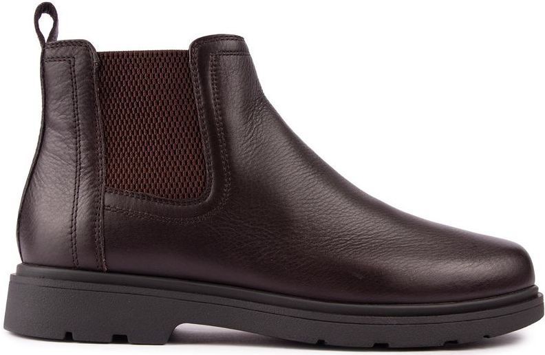 Geox Heren U Spherica Ec1 enkellaars, koffie, 43 EU