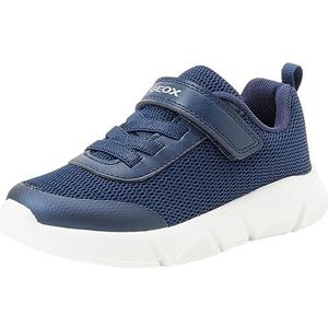 Geox Jongens J Aril Boy D Sneakers, Navy, 32 EU