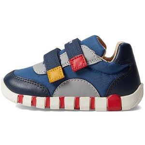 Geox Baby Jongens B Iupidoo Boy C Sneaker, Dk Blue Navy, 18 EU