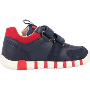 Geox - B Iupidoo Boy D - Sneakers - Rood - 18 EU