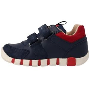 Geox Baby B Iupidoo Boy D Sneakers voor jongens, rood (navy red), 24 EU