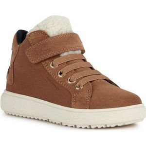 Geox J Theleven Girl Wpf, sneakers voor meisjes, Whisky