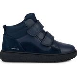 Geox - J Theleven Boy B ABX - Hoge Sneakers - Marineblauw - Synthetisch en Mesh