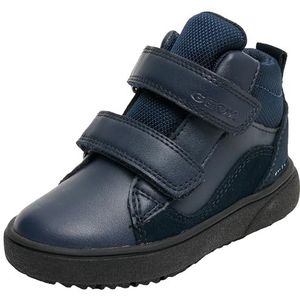 Geox - J Theleven Boy B ABX - Sneakers - Marineblauw - Synthetisch - Ademend en Waterdicht