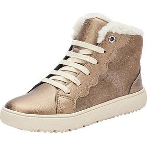 Hoge sneakers met voering J Theleven Girl B ABX GEOX� grijs