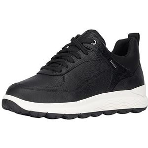 Geox - Spherica 4x4 ABX - Sneakers - Zwart - Volnerfleer