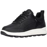 Geox - D Spherica 4x4 B Abx - Sneakers - Zwart - Suède