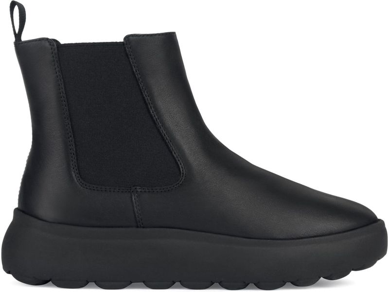 Geox - Spherica EC4.1 - Enkellaarsjes - Zwart - Nappa Leer