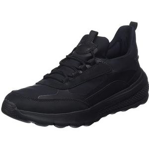 Geox Dames D Spherica Actif A Sneakers, Schwarz, 41 EU