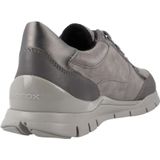Geox - D Sukie - Sneakers - Grijs - Suède en Leer
