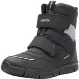 Geox - J Flexyper Boy B ABX - Enkellaarsjes - Zwart