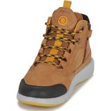 Laarzen - Color-Blocking - Leer/Textiel/Suède - Ronde Neus - Snoersluiting