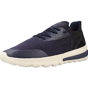 Geox U Spherica Actif A sneakers voor jongens, Navy Black, 40 EU