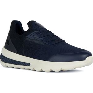 Geox U Spherica Actif A Sneakers voor heren, Navy Black, 42 EU