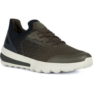 Geox U Spherica Actif A Sneakers voor heren, Legerzwart, 42 EU