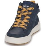 Geox - J36HAA 022FU - Enkellaarsjes - Blauw - Suède en Rubber