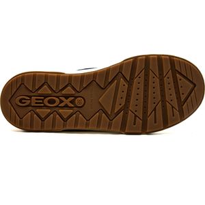Geox J Weemble Boy A sneakers voor jongens, Navy Yellow, 39 EU