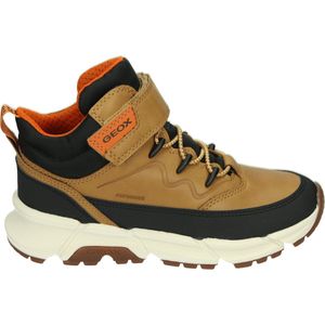 Geox - Flexyper Plus - Veterboots - Zwart - Imitatieleren Bovenwerk