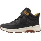 Geox - Sneaker - Zwart - Textiel - Klittenbandsluiting