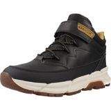 Geox - Sneaker - Zwart - Textiel - Klittenbandsluiting