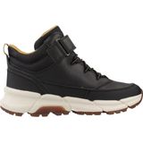 Geox - Sneaker - Zwart - Textiel - Klittenbandsluiting