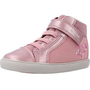 Geox B Gisli Girl B Sneakers voor meisjes, Dk pink., 25 EU