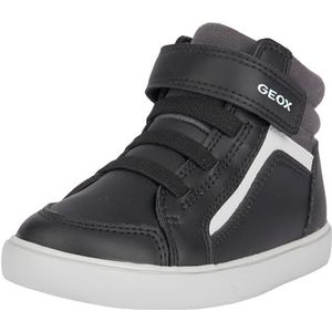 Geox Sneaker B Gisli Boy D baby-jongens , Black Dk Grey , 21 EU