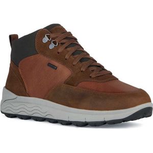 Geox - Spherica 4x4 ABX - Veterboots - Zwart - Leer