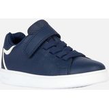 GEOX - ECLYPER Sneakers - Marineblauw - Lederlook
