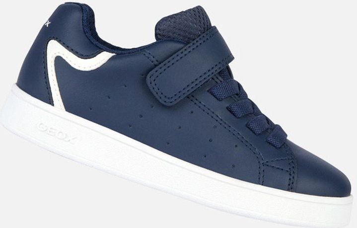 GEOX - ECLYPER Sneakers - Marineblauw - Lederlook