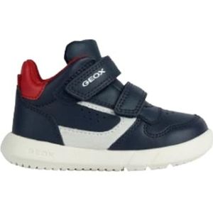 Geox Baby Jongens B Hyroo Boy E Sneaker, Navy Red, 22 EU