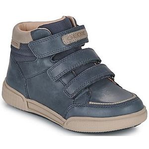 Geox J Poseido Boy B Sneaker, marineblauw/grijs, 30 EU, Navy Grey, 30 EU