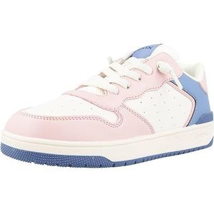 Geox Dames J Washiba Girl D Sneakers, Lt Rose Avio, 38 EU