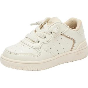 Geox Meisjes J Washiba Girl D Sneakers, Lt Ivory, 31 EU
