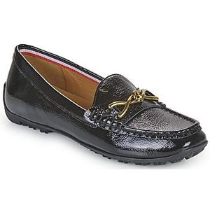 Loafers - Zwart - Synthetisch - Plat